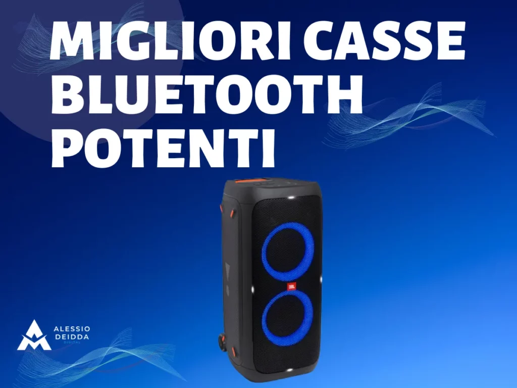 Migliori Casse Bluetooth potenti